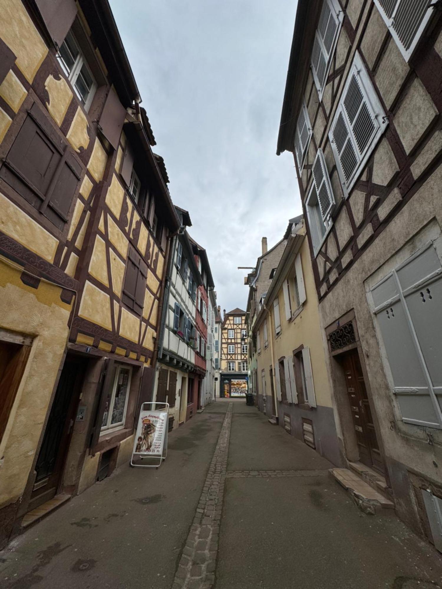 Le Colmarien - Hypercentre - Free Parking - Terrasse Exterior foto